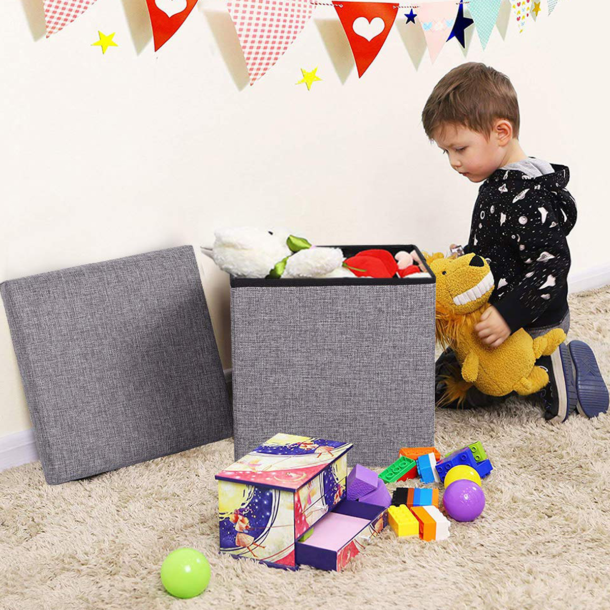 Foldable Storage Chair 4