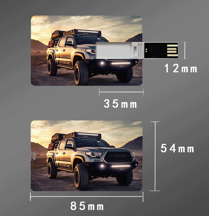 Credit Bank Card Shape USB Flash Drive 1