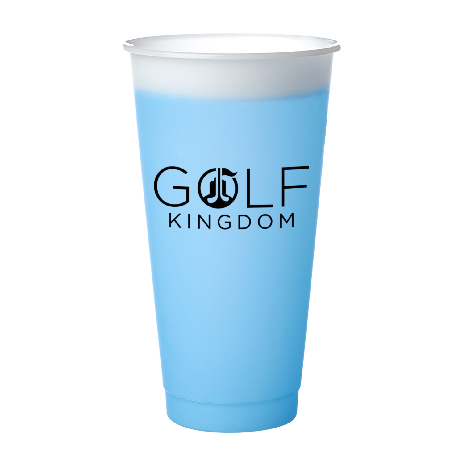 24 oz. Large Color Changing Stadium Cup (1 Color Imprint) 2