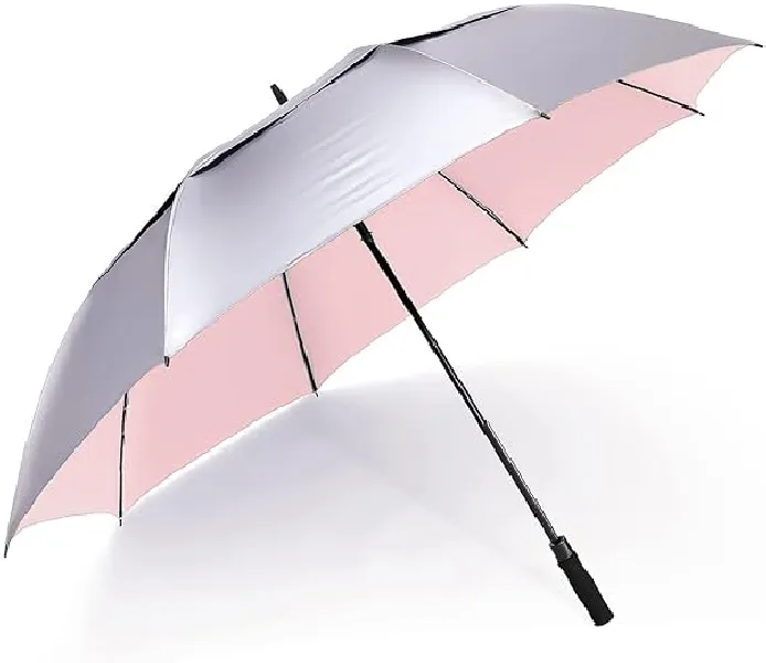 Automatic Open Windproof Golf Umbrella With Double Canopy 15