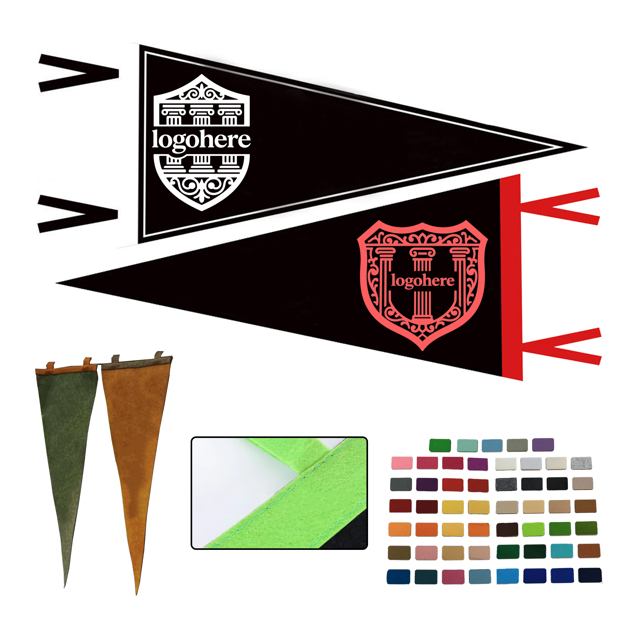 Corporate Branding Felt Banner 3