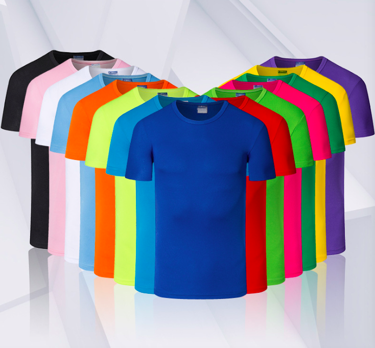 5.3oz 100% Cotton T-Shirt with big logo 2