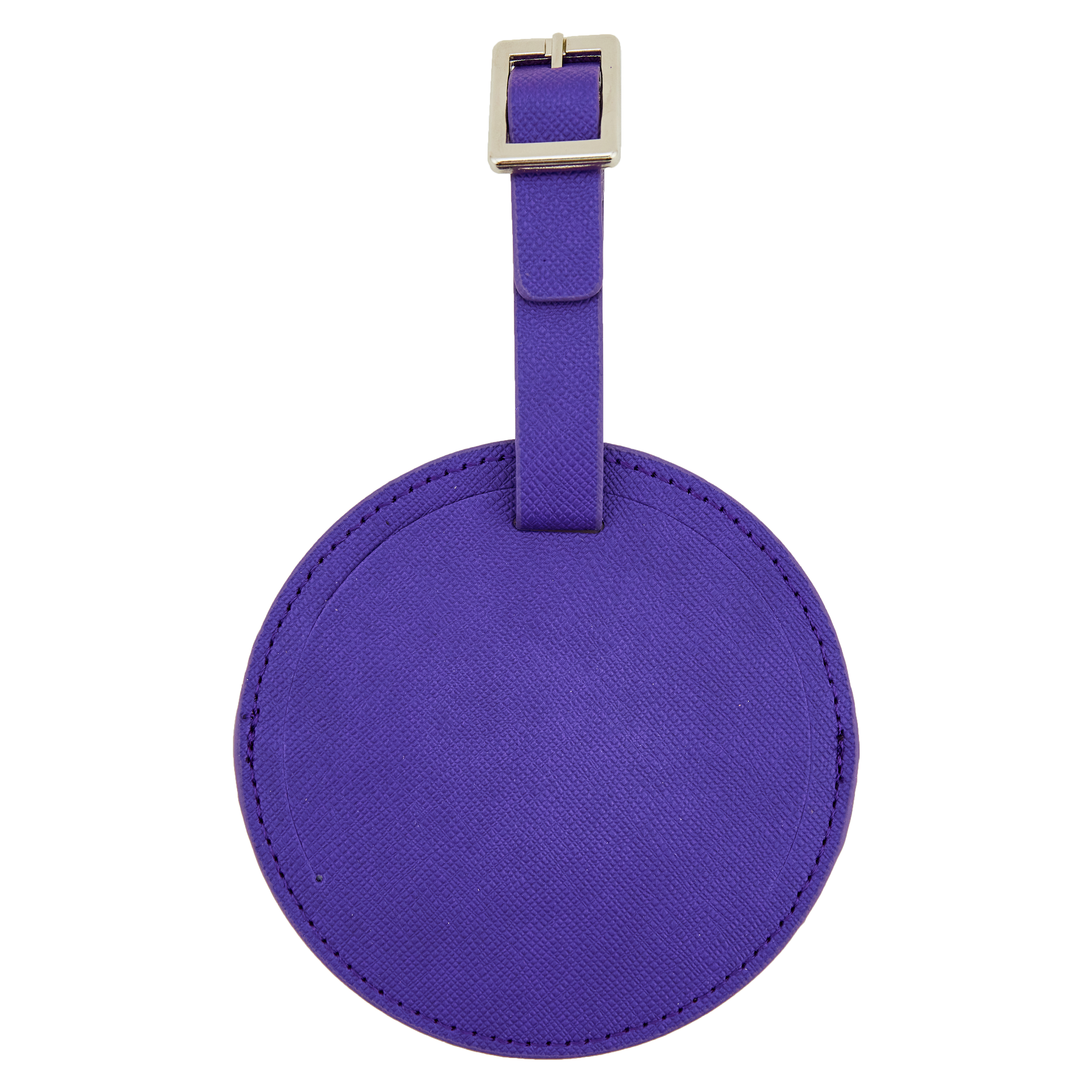 Golfer's Luggage / Bag Tag (Purple)