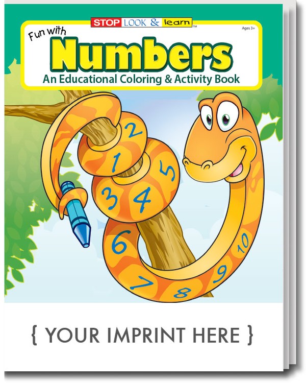 COLORING BOOK - Fun With Numbers Coloring & Activity Book 5