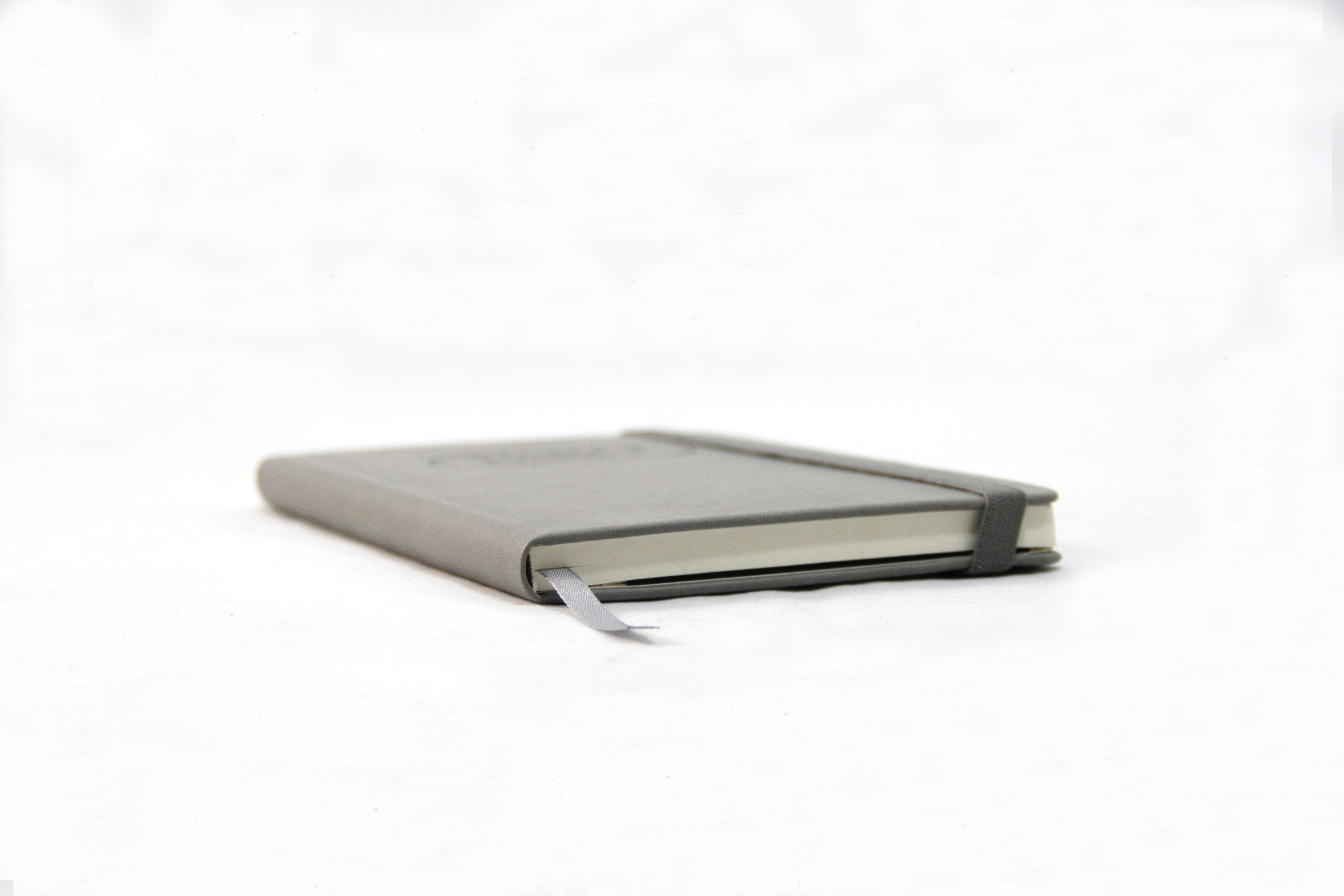 Fiore Light Gray Hard Cover Journal 8.5" x 5.5" 3