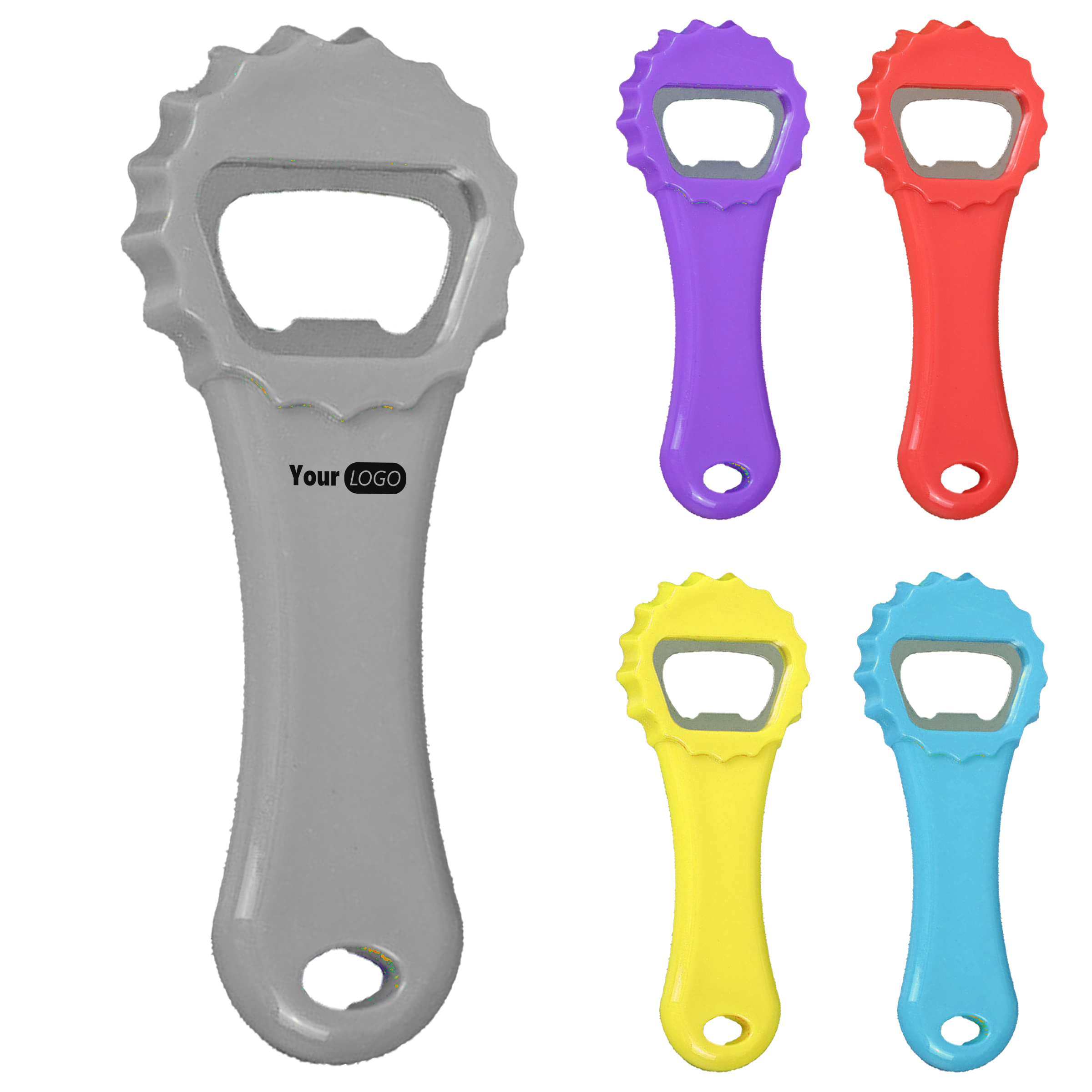 Polypropylene Compact Customizable Bottle Opener 1