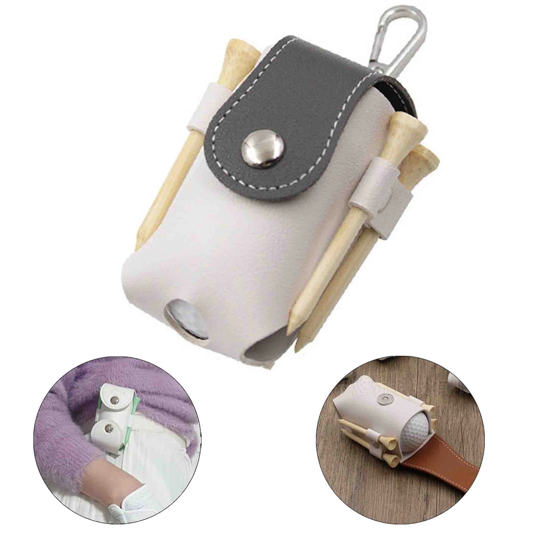 Golf Ball Pouch Leather 4