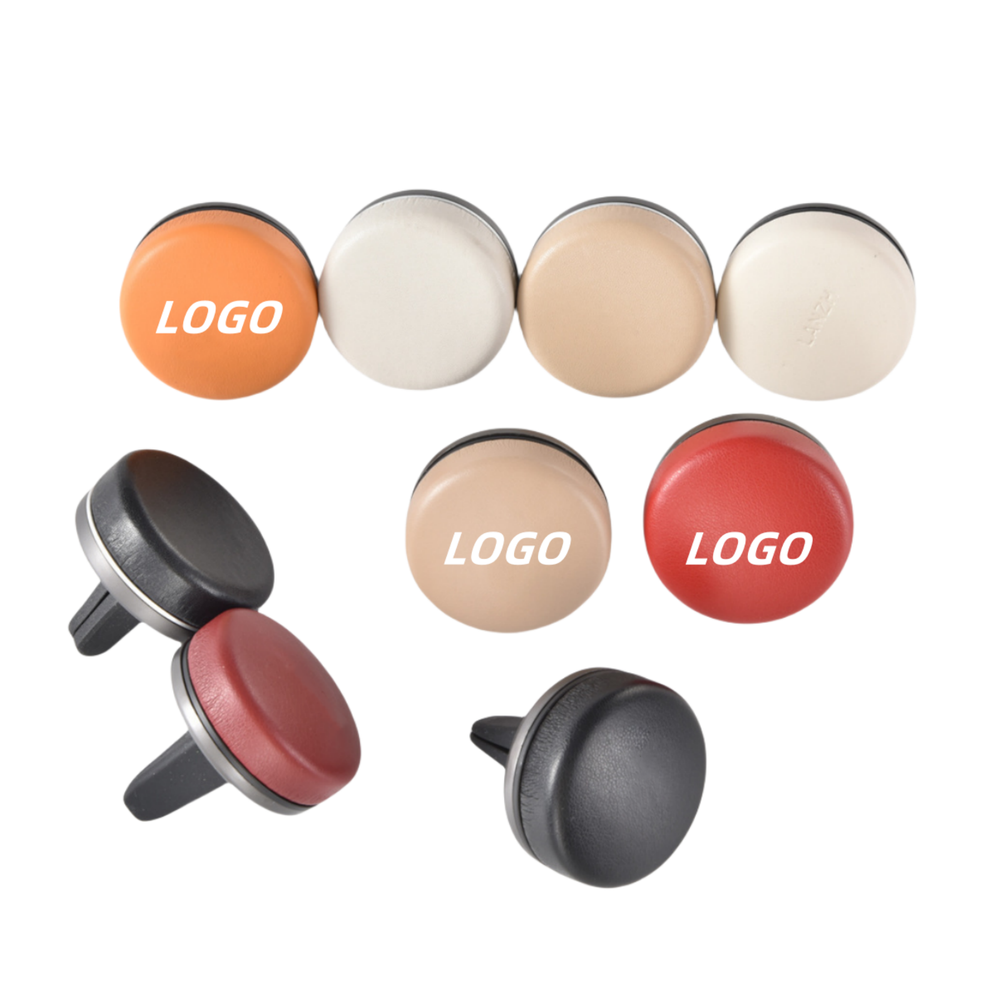 Round Car Aromatherapy Clip 2