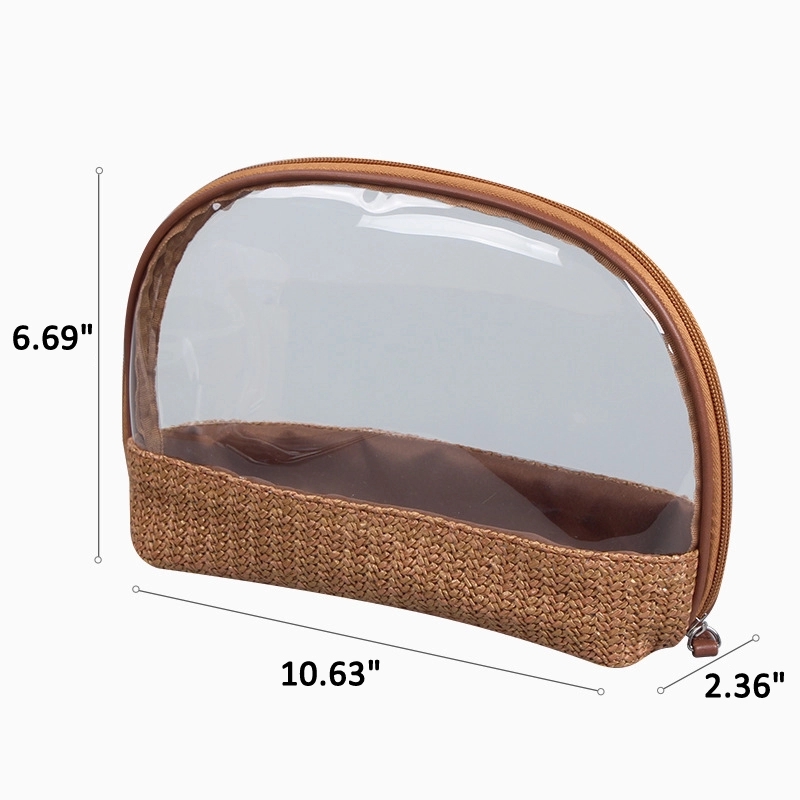 Transparent PVC Travel Makeup Pouch & Cosmetic Toiletry Bag 5