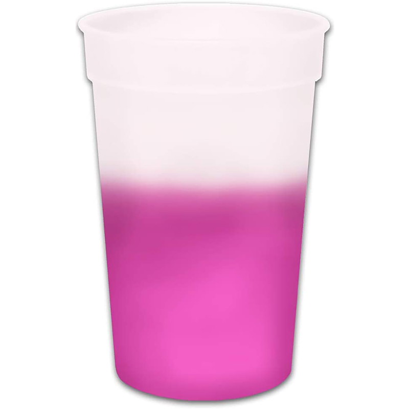 16oz Color-changing Plastic Cup Stadium Cup 4