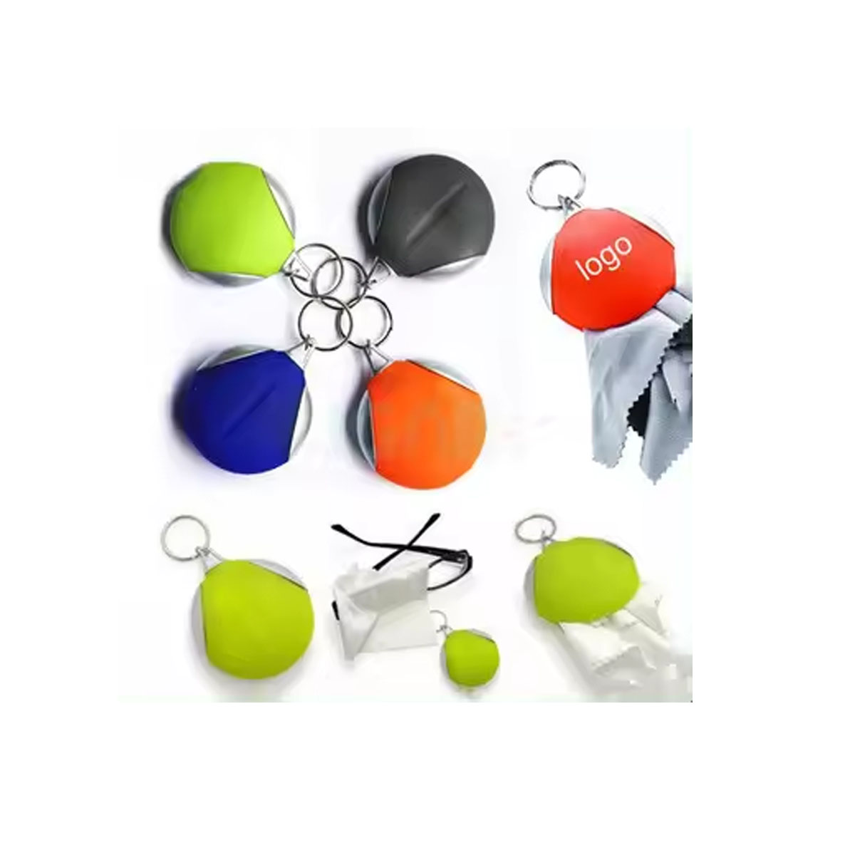 Microfiber Eyeglass Cleaning Keychain 4