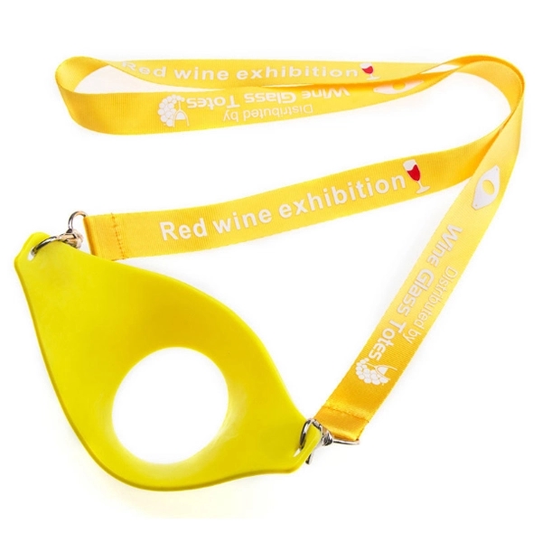 Personalized Lanyard Wine Glass Holder 3