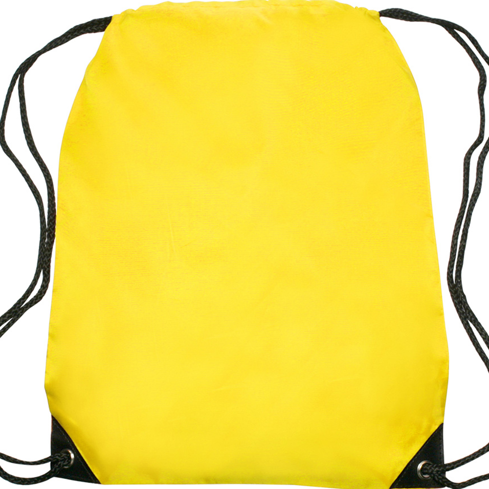 Black Trim Drawstring Bags 38