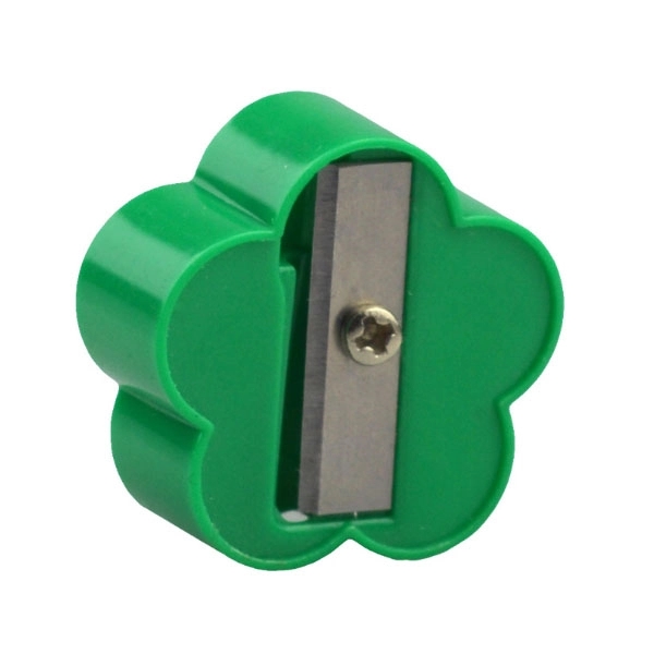 Flower Shape Plastic Pencil Sharpener 4