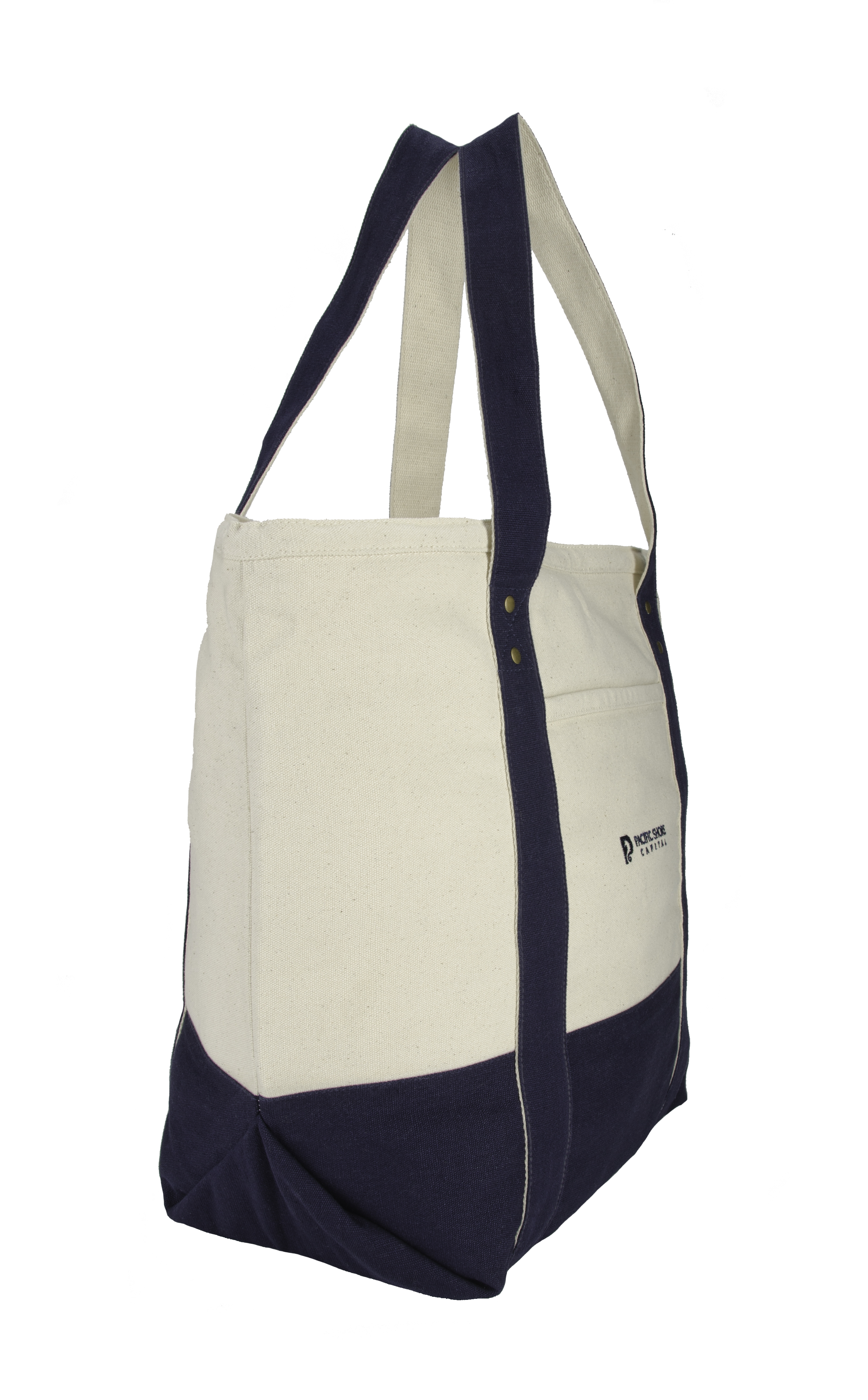 Seaside Zippered Cotton Tote 9