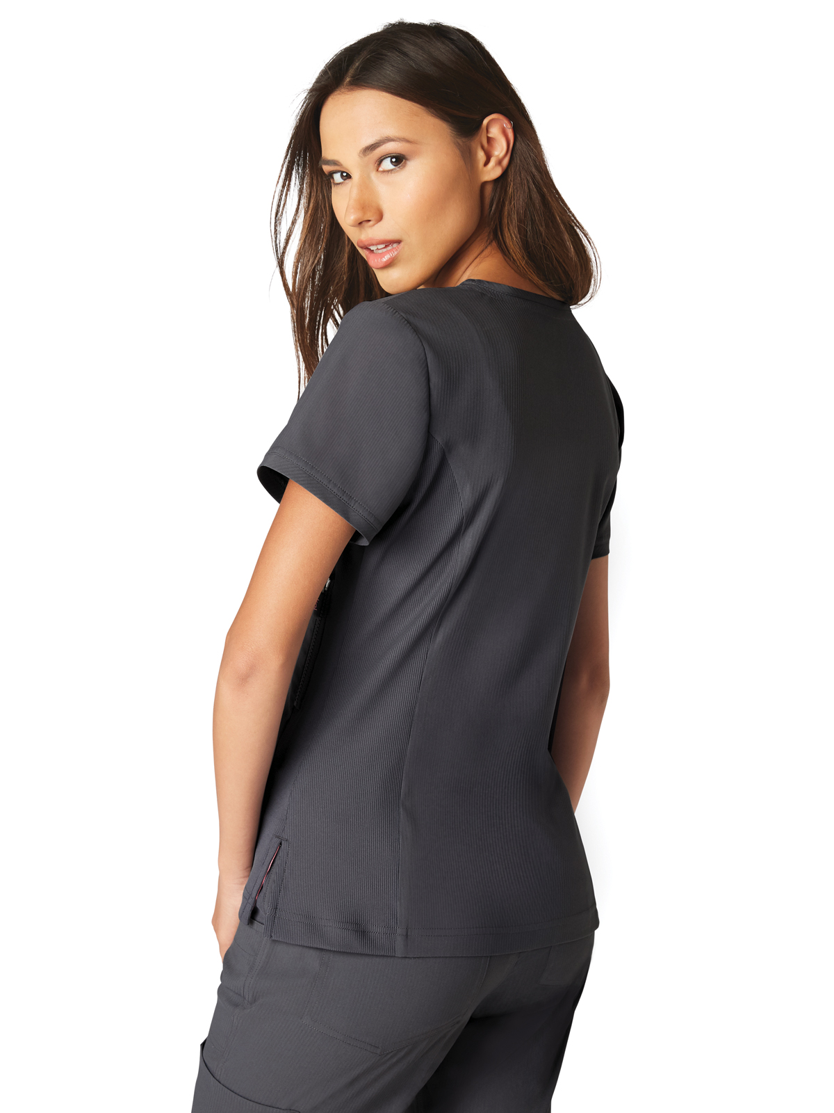 koi - Lite - Women's Three-Pocket Mock-Wrap Philosophy Top 18