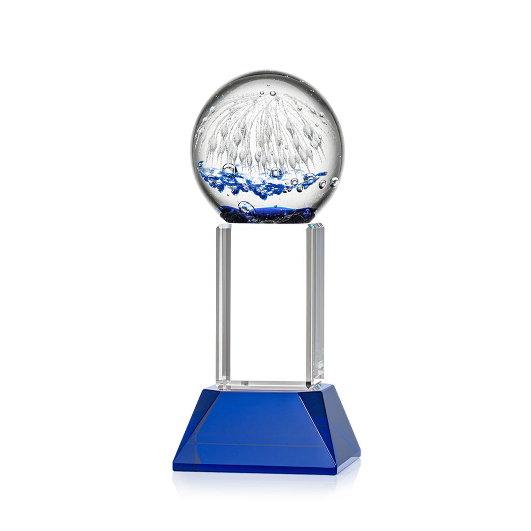 Starburst Award on Stowe Base - Blue 10