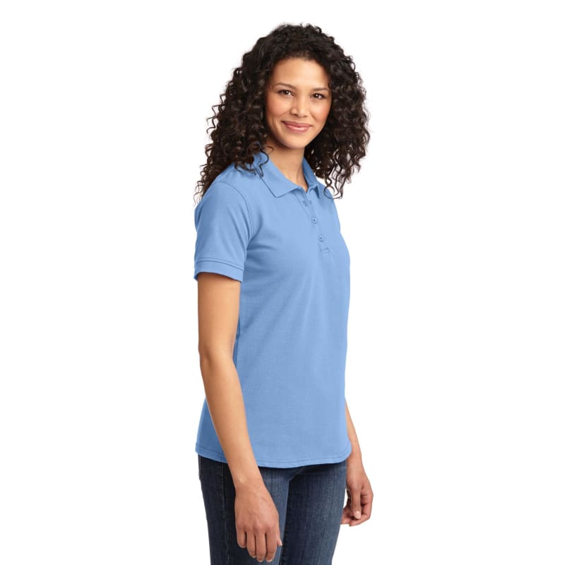 Port & Company Women's Core Blend Pique Polo. 35