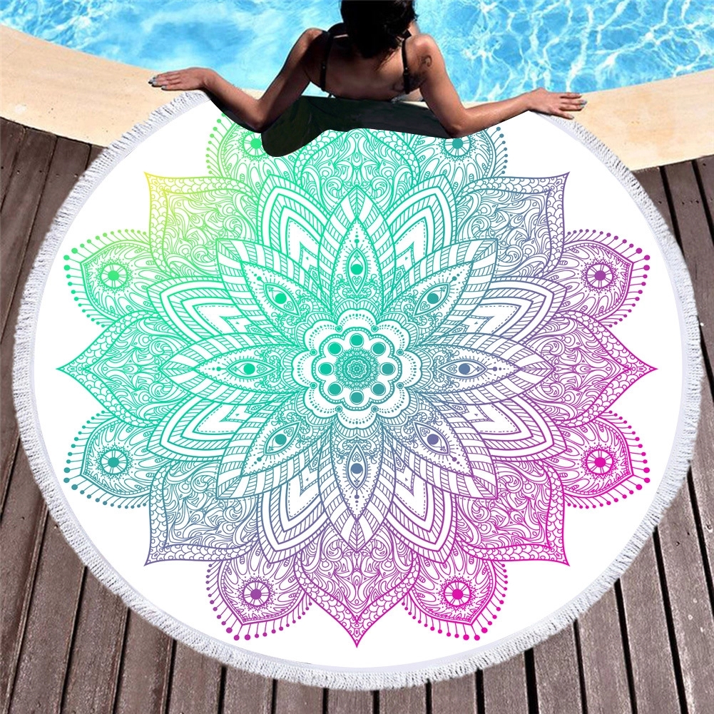Microfiber Tassel Beach Towel 3