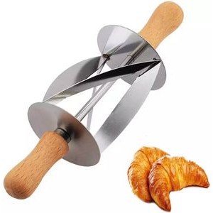 Roller Stainless Steel Croissant Cutter 3