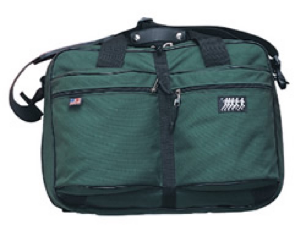 MADE IN USA 600 Denier Polyester Deluxe Travel Briefcase 2