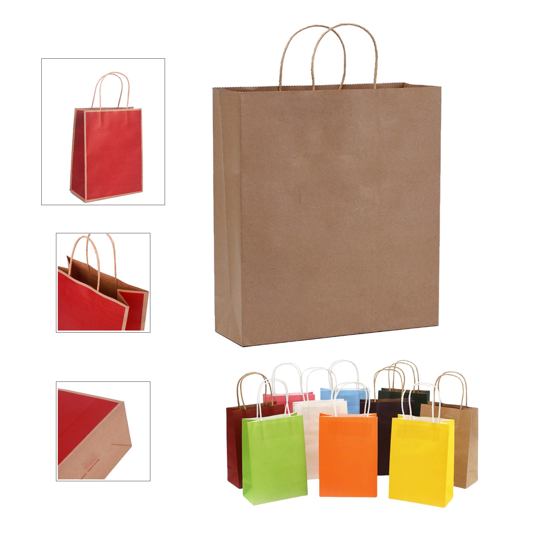 Full-Color Kraft Tote Bags 2
