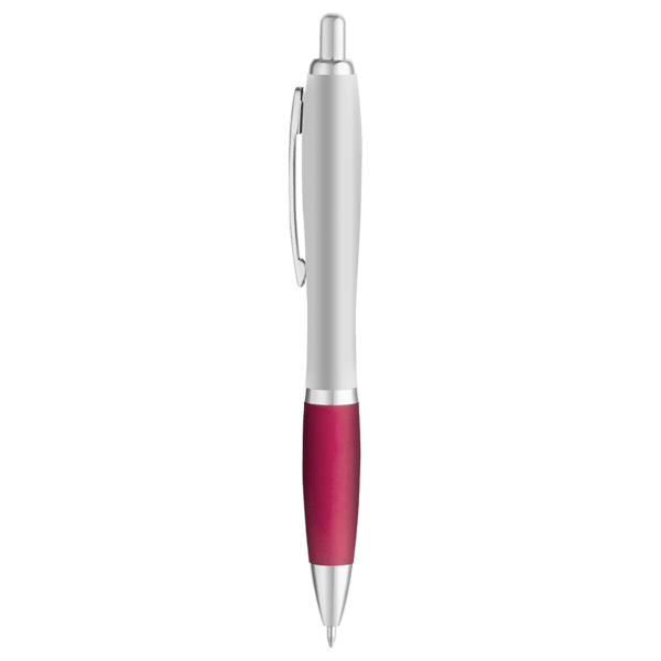 Curvaceous Matte Silver Ballpoint 113
