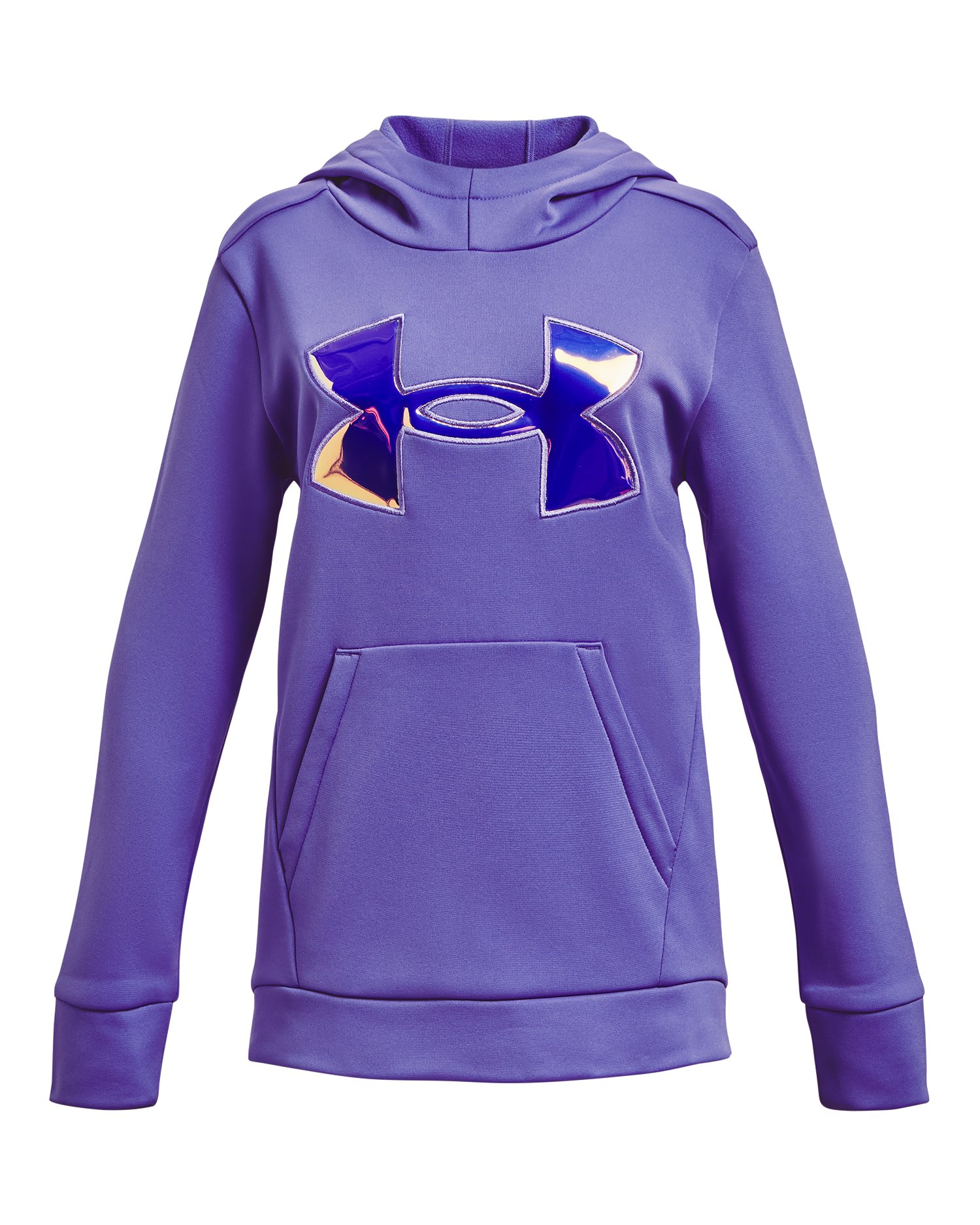 Armour Fleece Iridescent Big Logo Girls' Hoodie 7