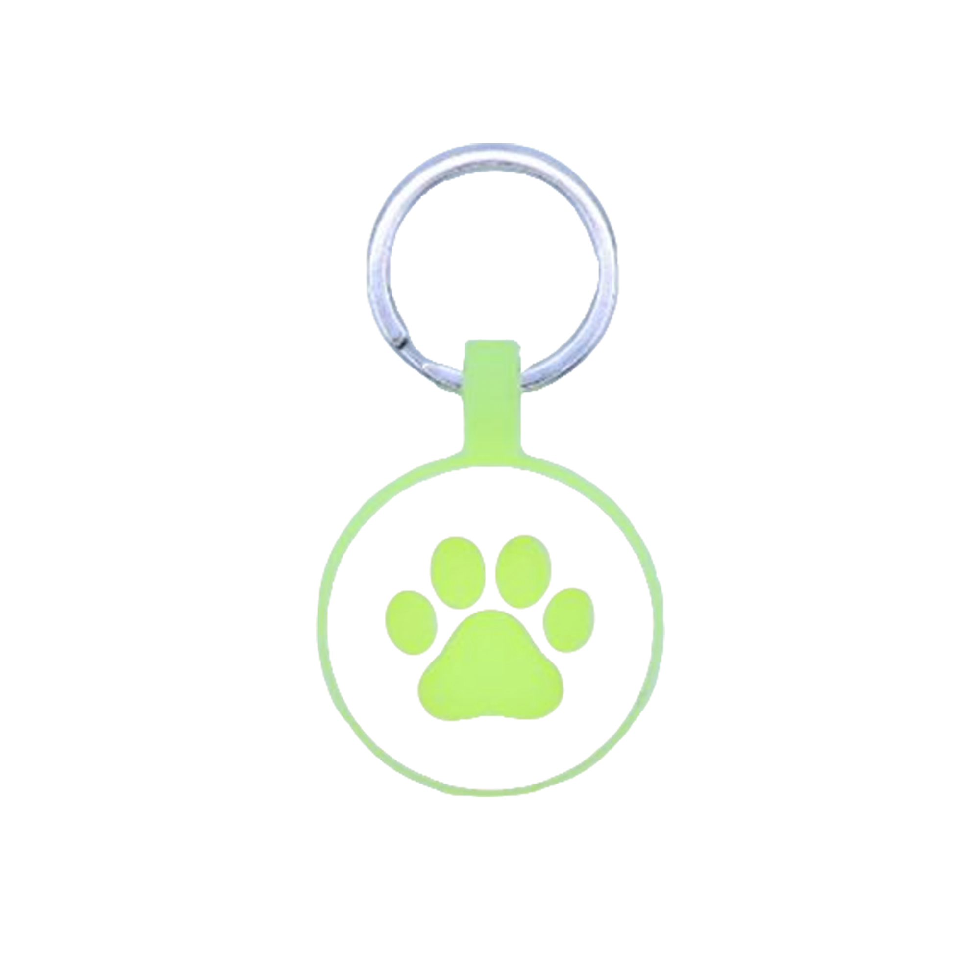 Silent Silicone Round Pet Identification Tag 7