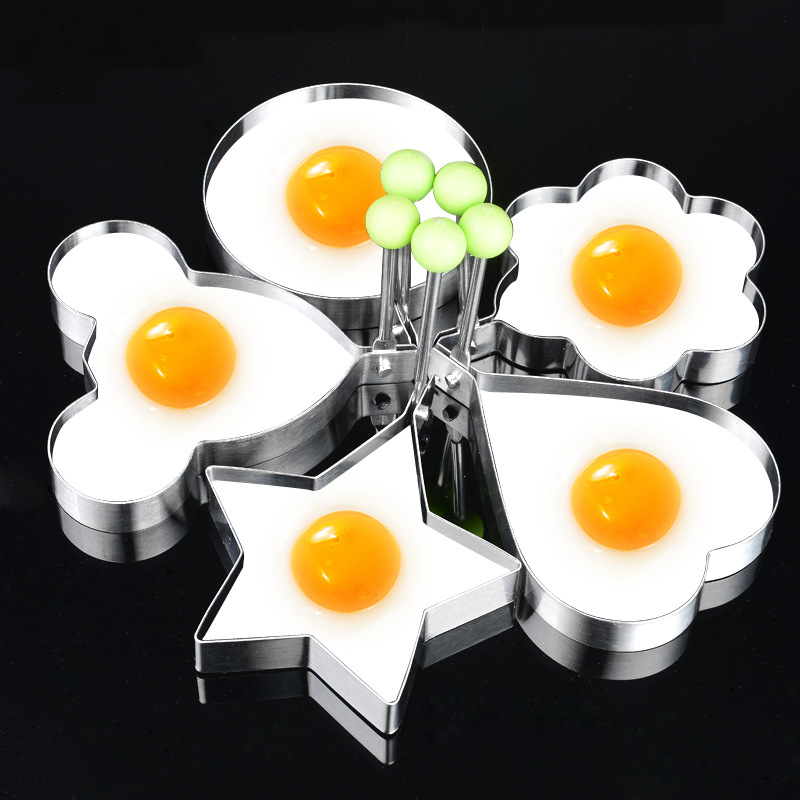 Stainless steel omelette mold 2