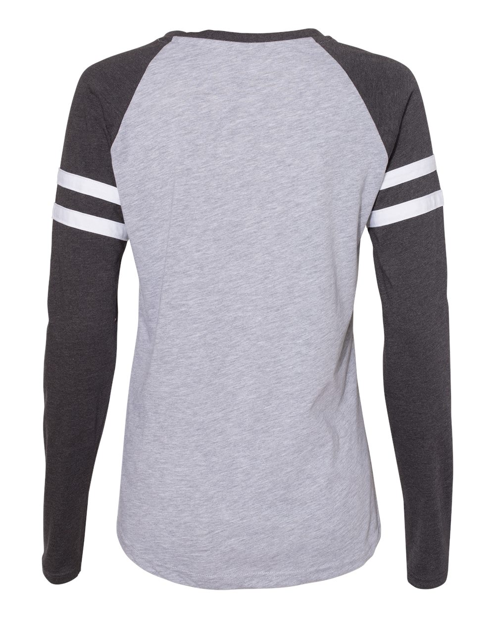 Women's Fine Jersey Mash Up Long Sleeve T-Shirt - 3534 17