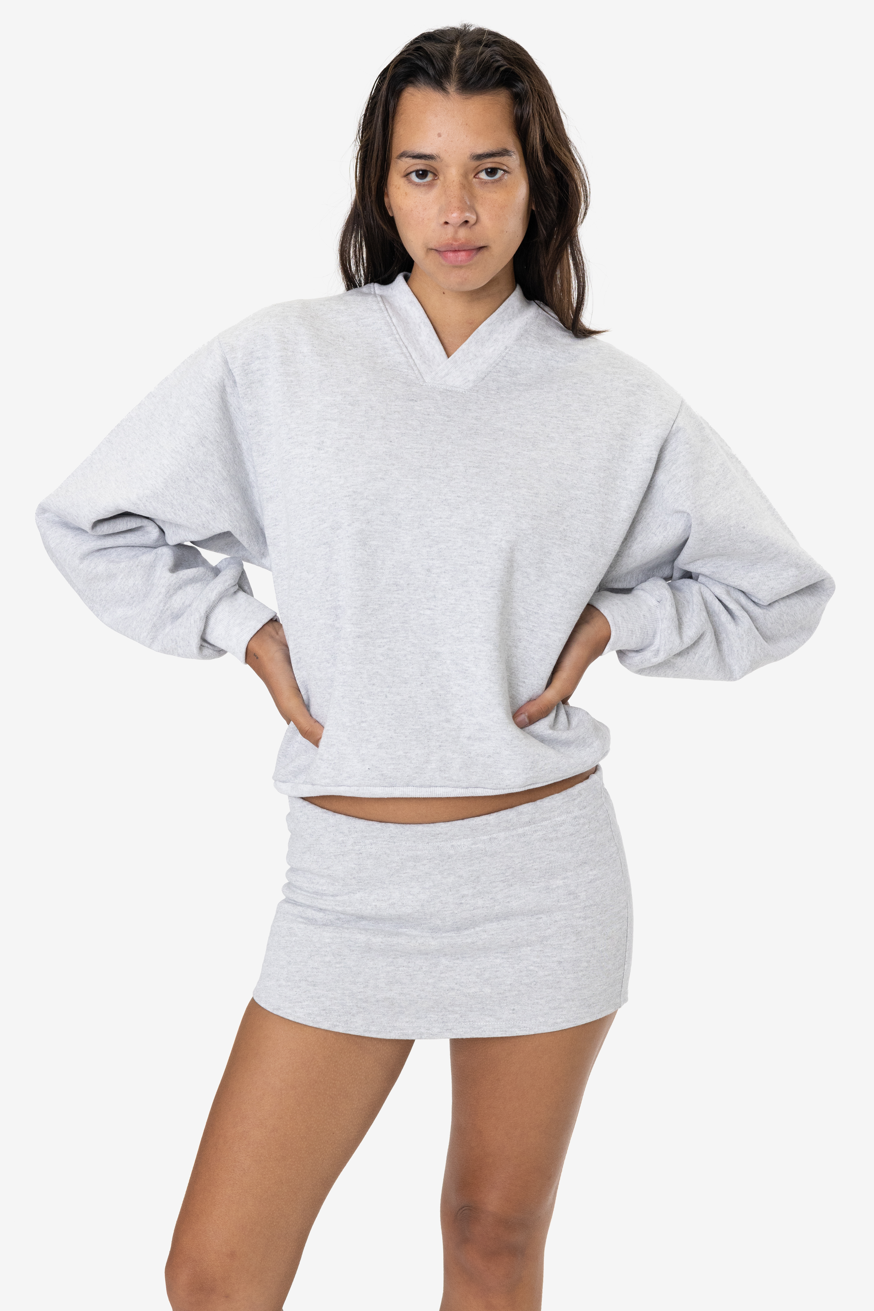HEAVY FLEECE MINI SKIRT 5