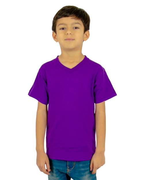 Youth V-Neck Tee - SHVEEY 27