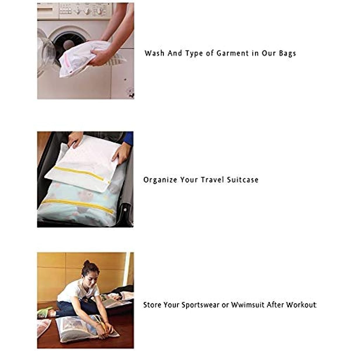 Mesh Laundry Bags-1 Extra Large, 2 Large & Medium for Blouse, Hosiery, Stocking, Underwear, Bra Ling 4