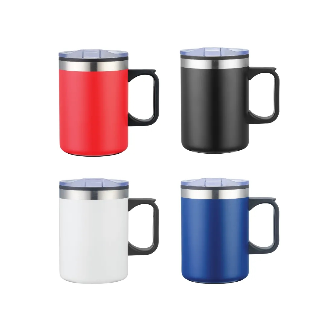 14oz Double Wall Camp Mug w/ Handle 6
