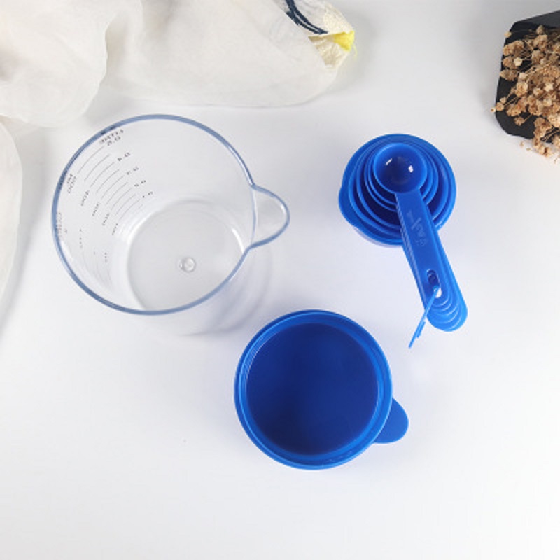 7pcs Measuring Spoons With Cup Outside 2