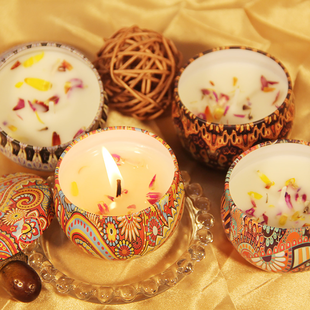 2.2 OZ Dried Flower Scented Candle 3