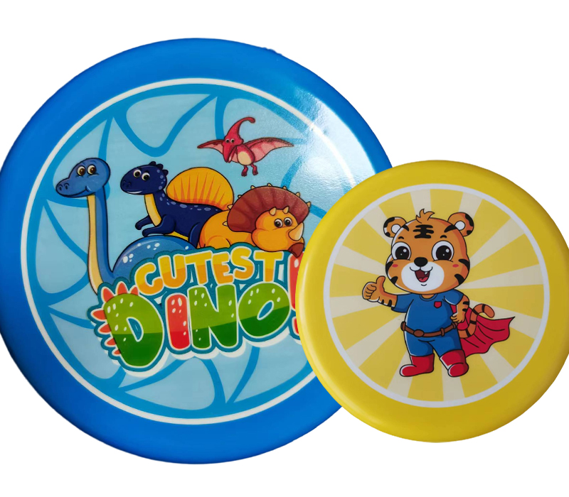 9.06 inch Colored Flying Disc 7