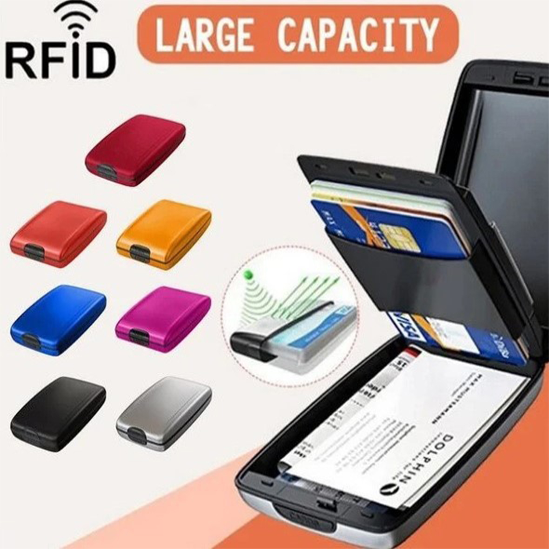 RFID Aluminum Wallet 4