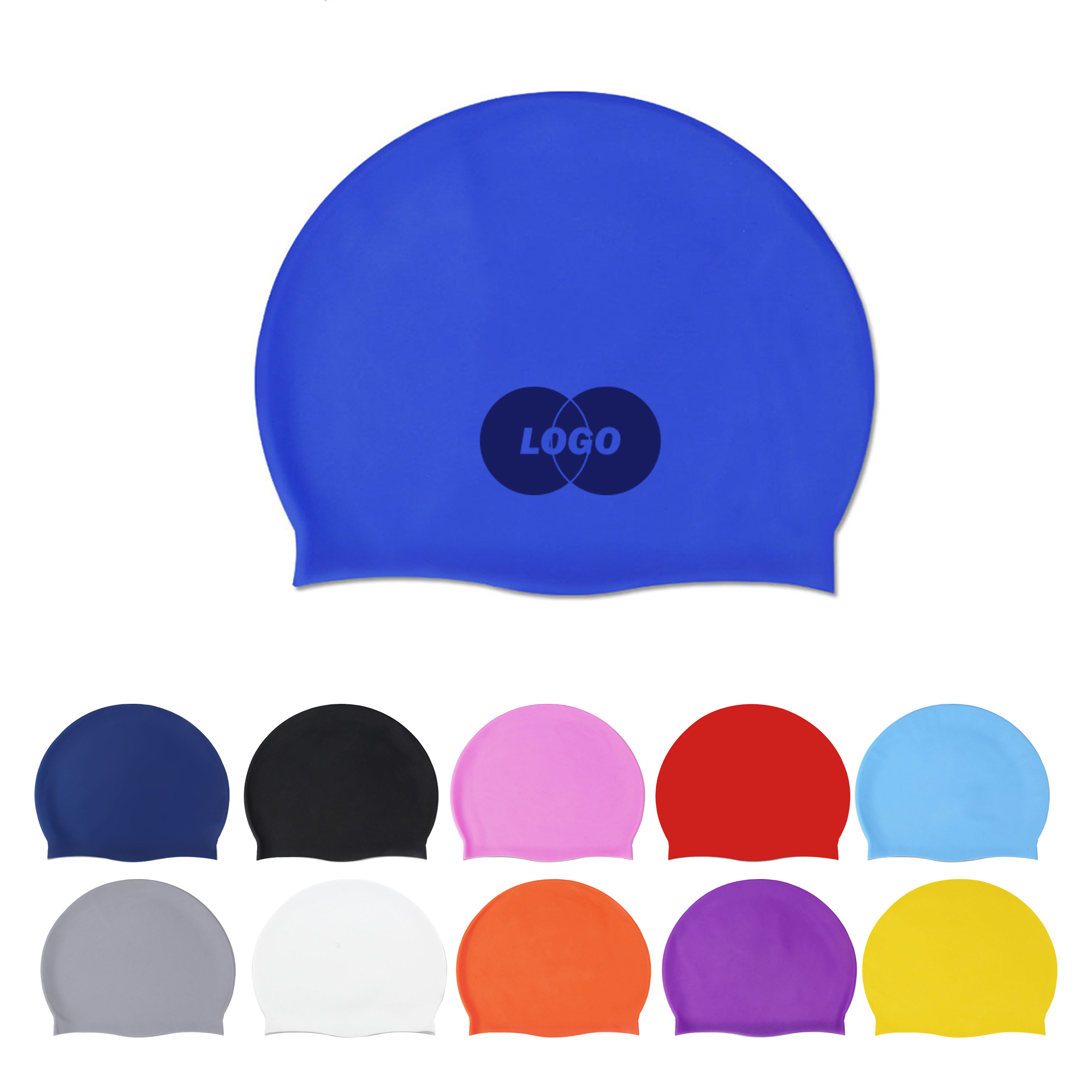 Silicone Swimming Caps For Long Hair 2
