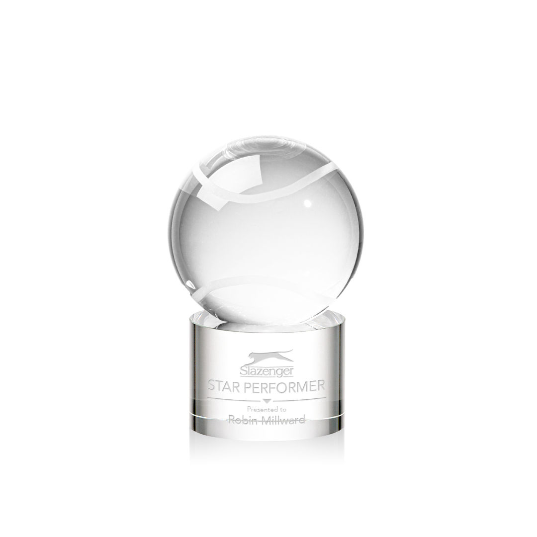 Tennis Ball Award on Marvel Base 4