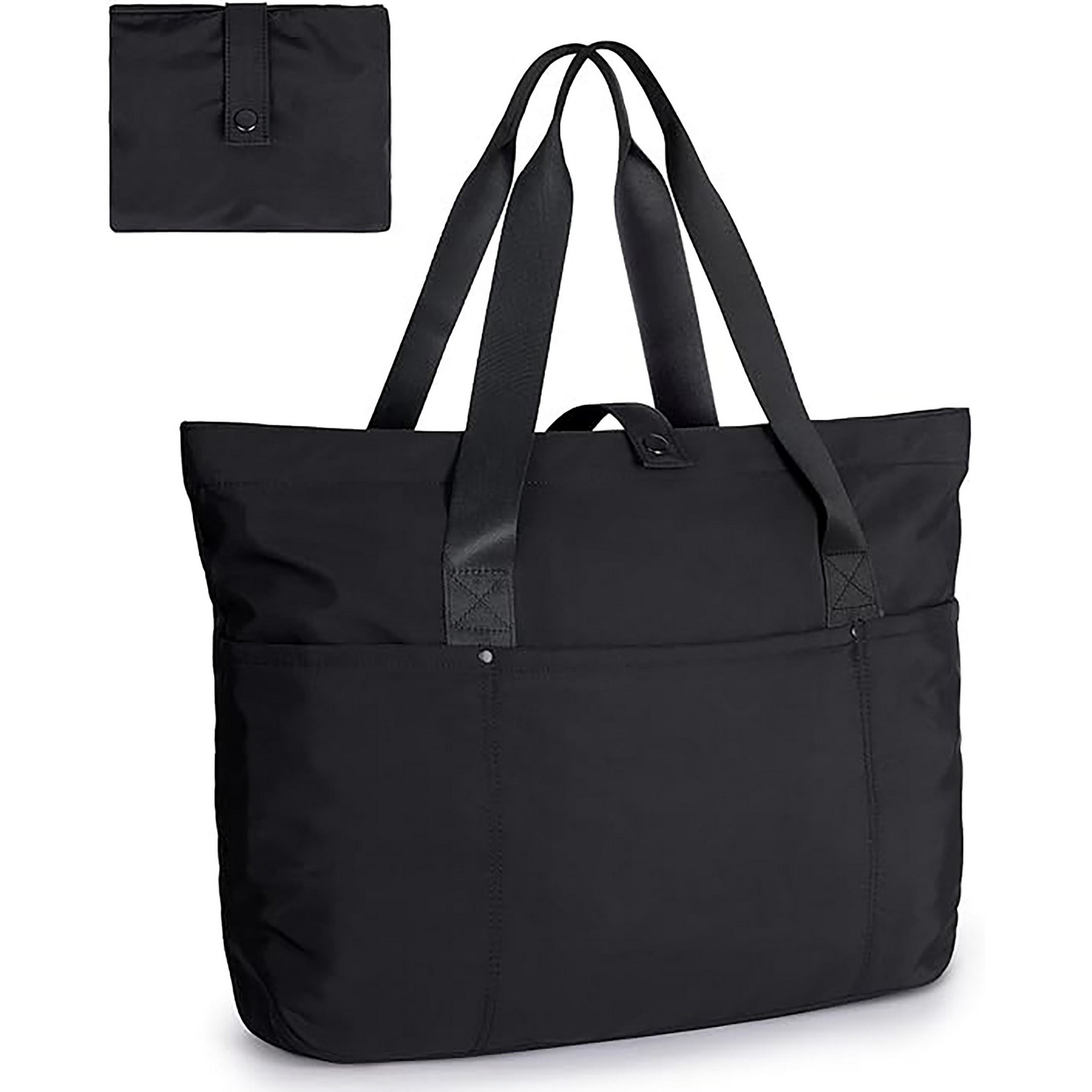 Collapsible Multi-pocket Zipper Handbag 2