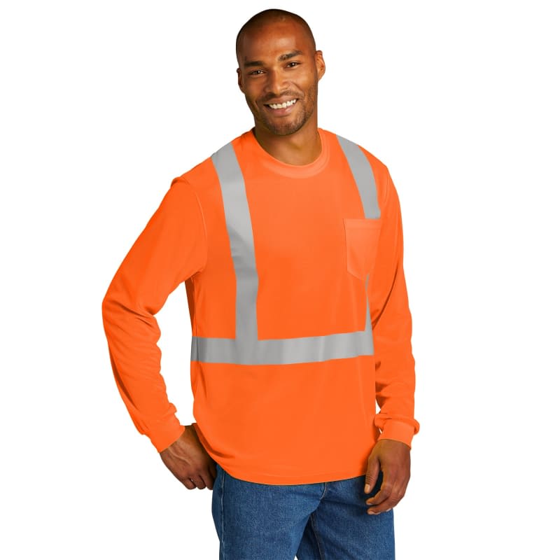 CornerStone ANSI 107 Class 2 Mesh Long Sleeve Tee. 5