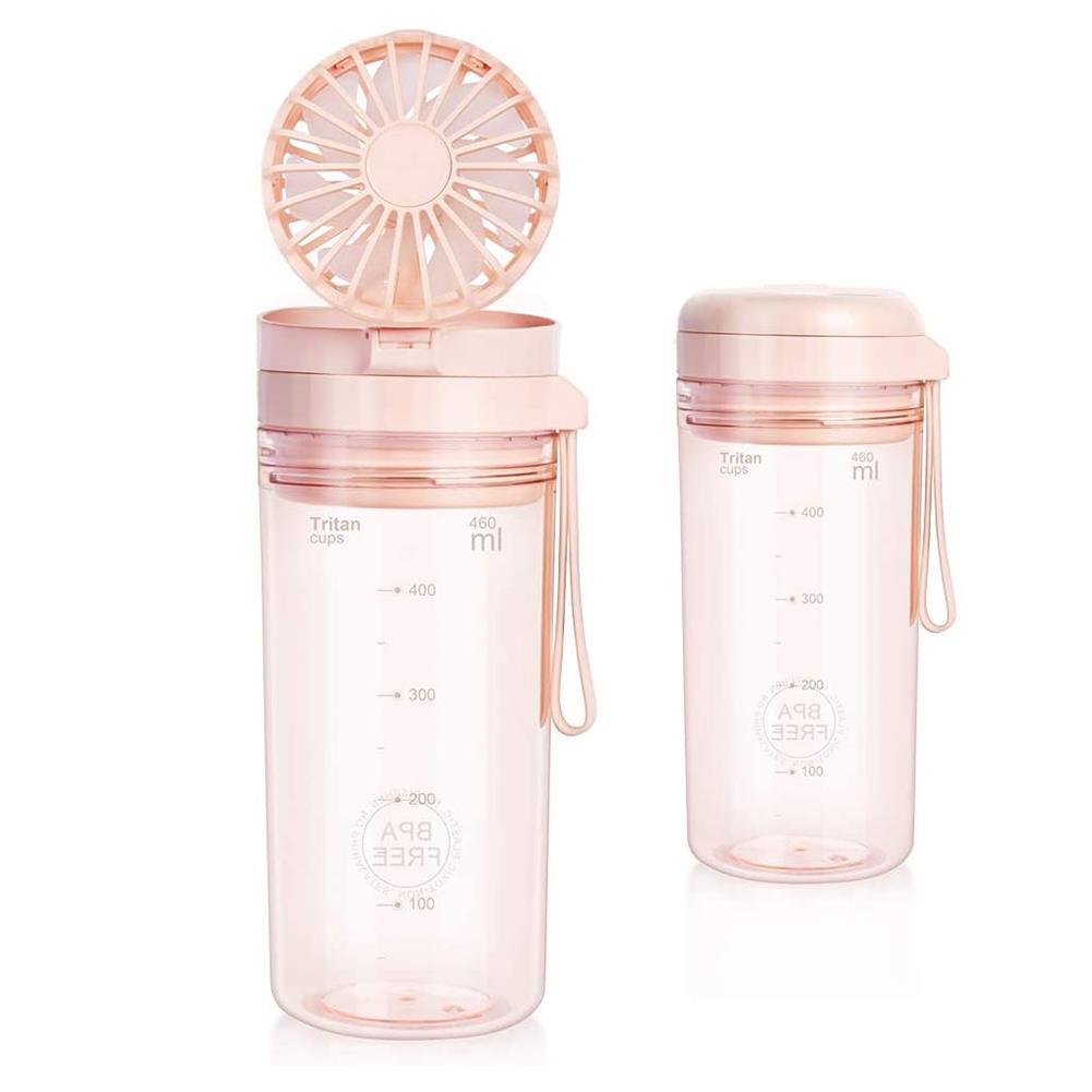 460ML Portable Water Bottle With Fan 7