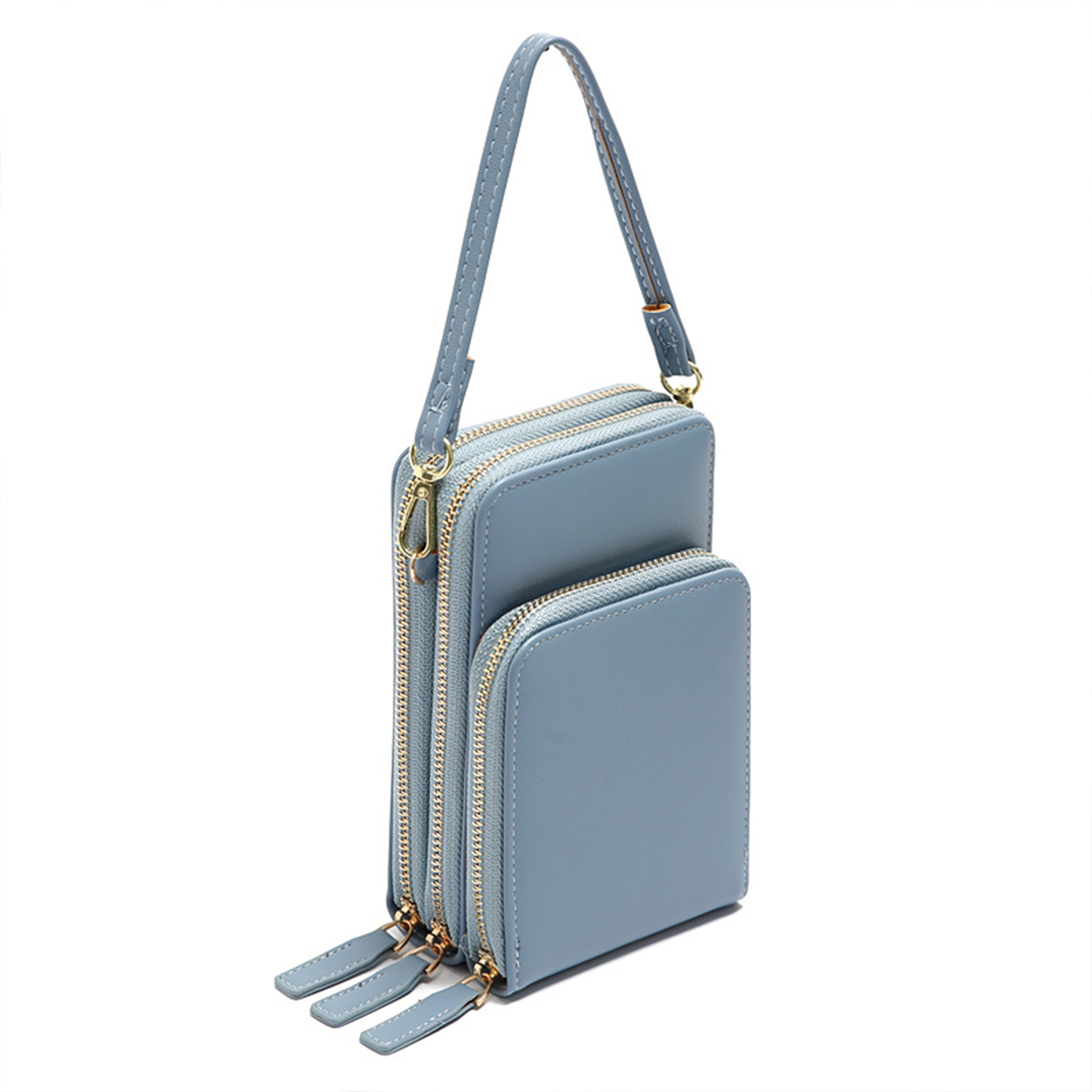 Pu Touch Screen Crossbody Cell Phone Bag 12
