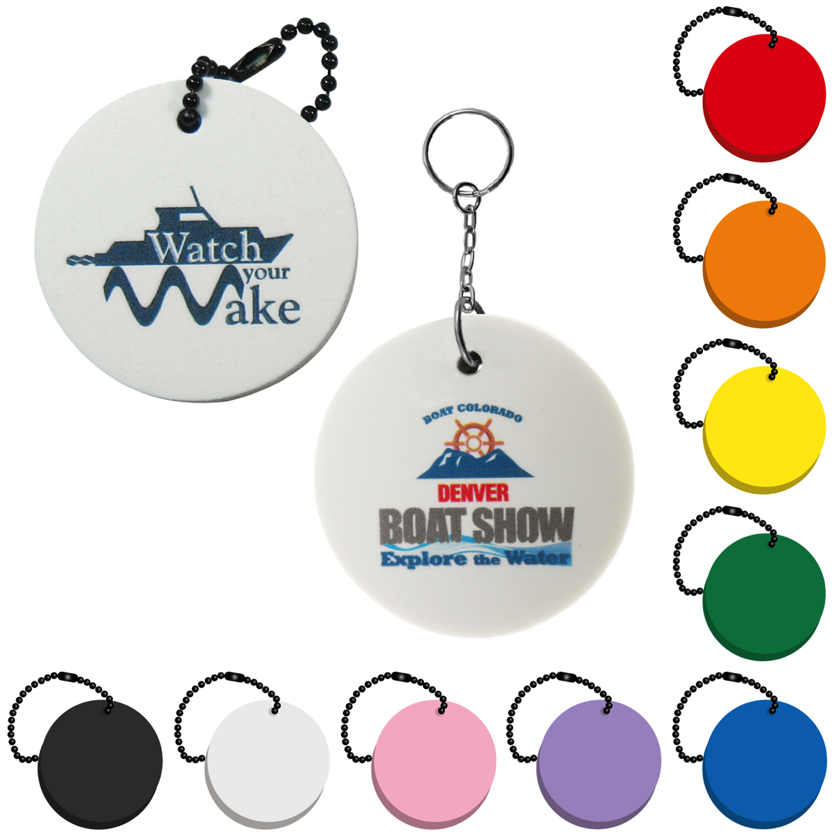 Circle Key Tag 11