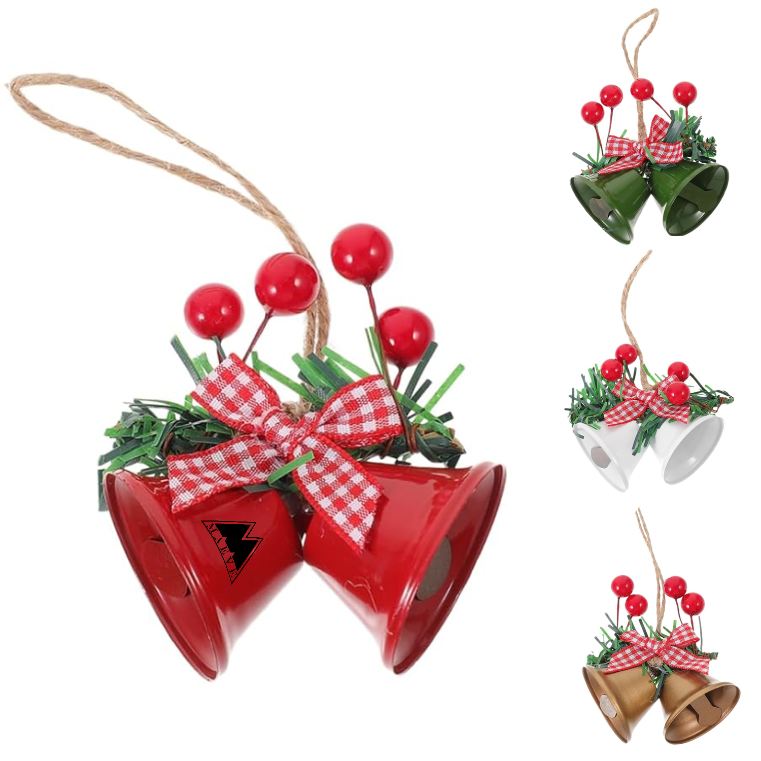 Christmas Bell Hanging Ornament Decorative 2