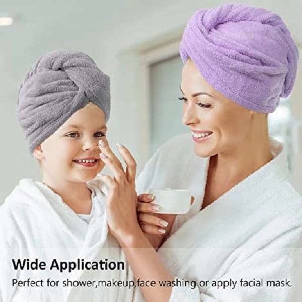 Microfiber Absorbent Hair Drying Caps 4