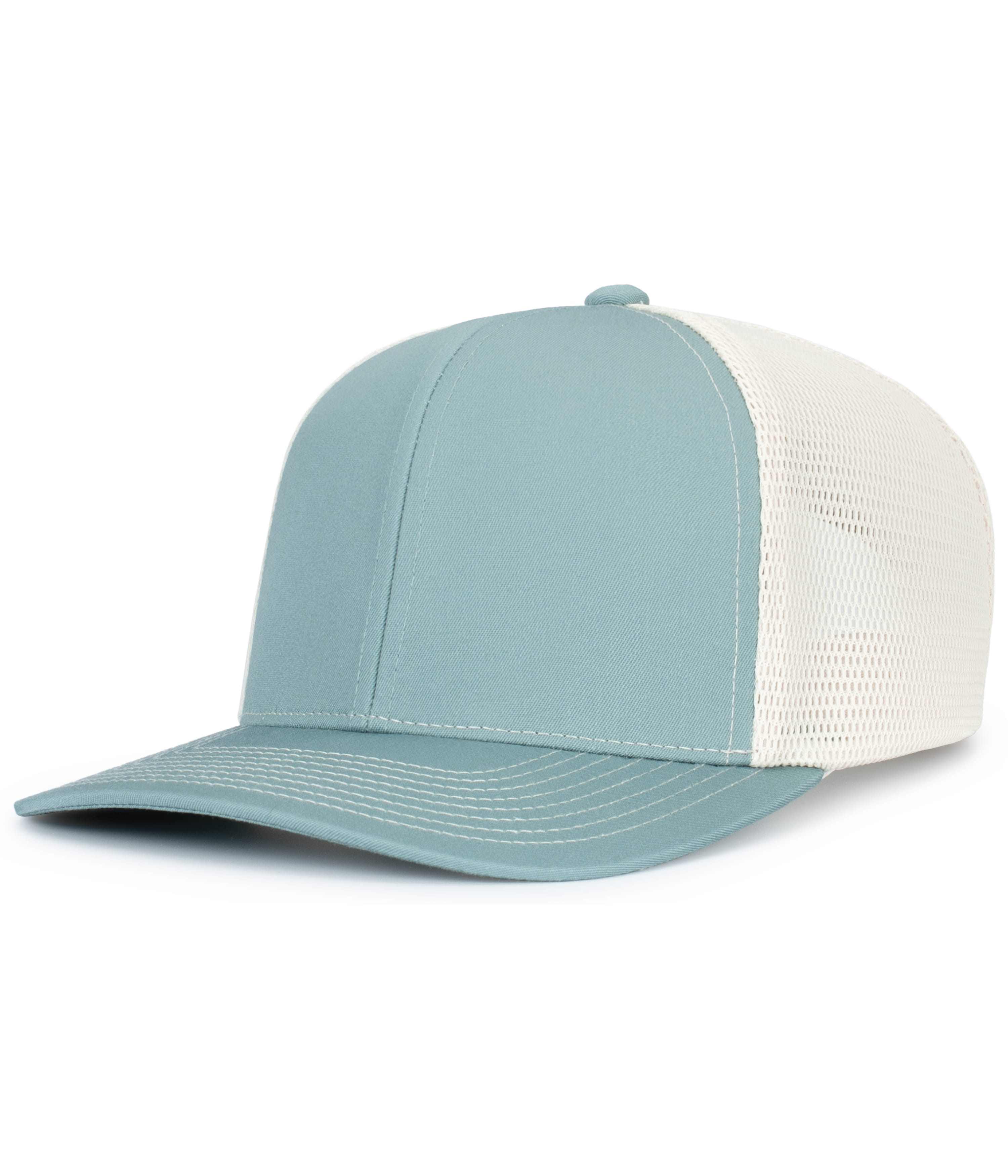Contrast Stitch Trucker PacFlex Snapback Cap 16
