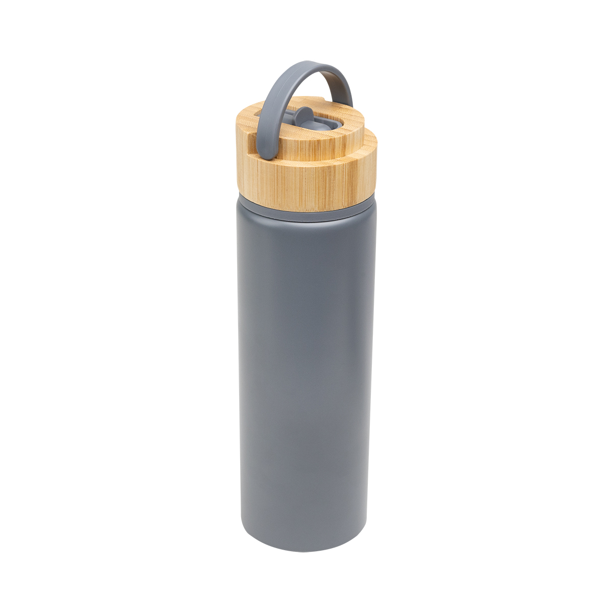 27 Oz. Ellis Recycled Aluminum Bottle With Bamboo Lid 7